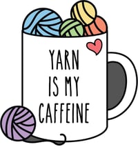 Image 2 of Yarn is my Caffeine - Pride Month 