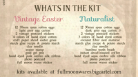Image 7 of “Let’s Make Spun Cotton Easter Eggs” - Supplies kit  for "Vintage Easter Collection" 
