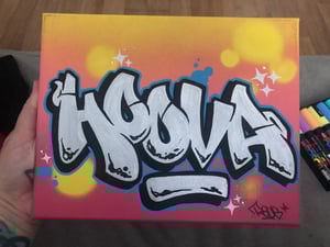 Image of CUSTOM NAME CANVAS