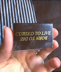 Image 3 of CURSED TO LIVE Matchbox