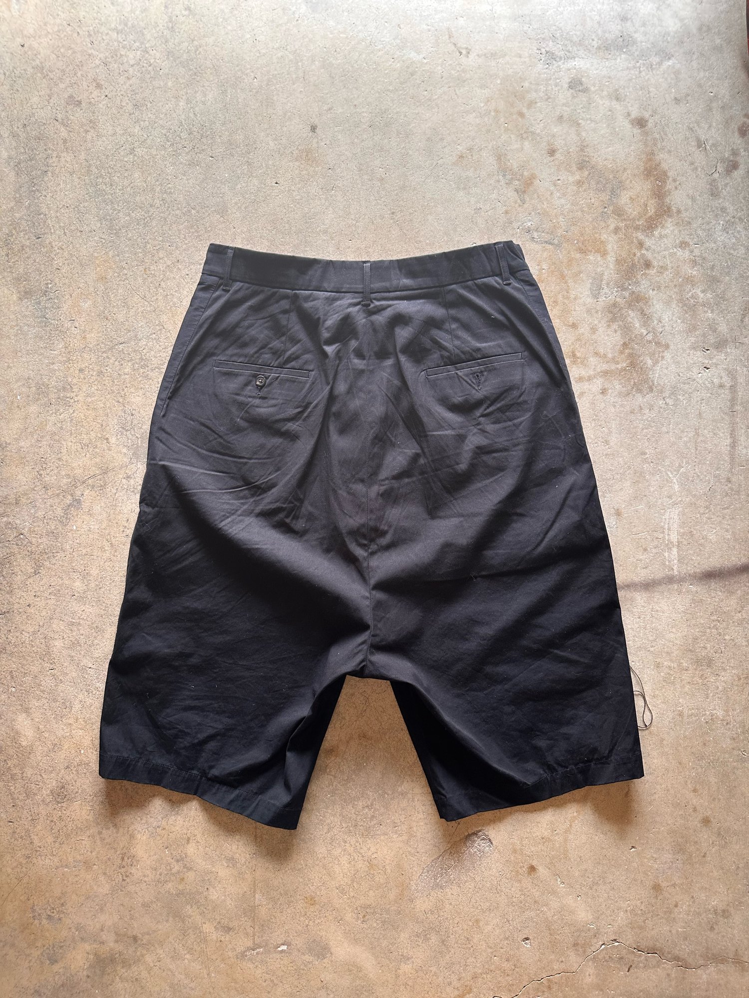 Image of Rick Owens SS19 'Babel' Karloff Shorts