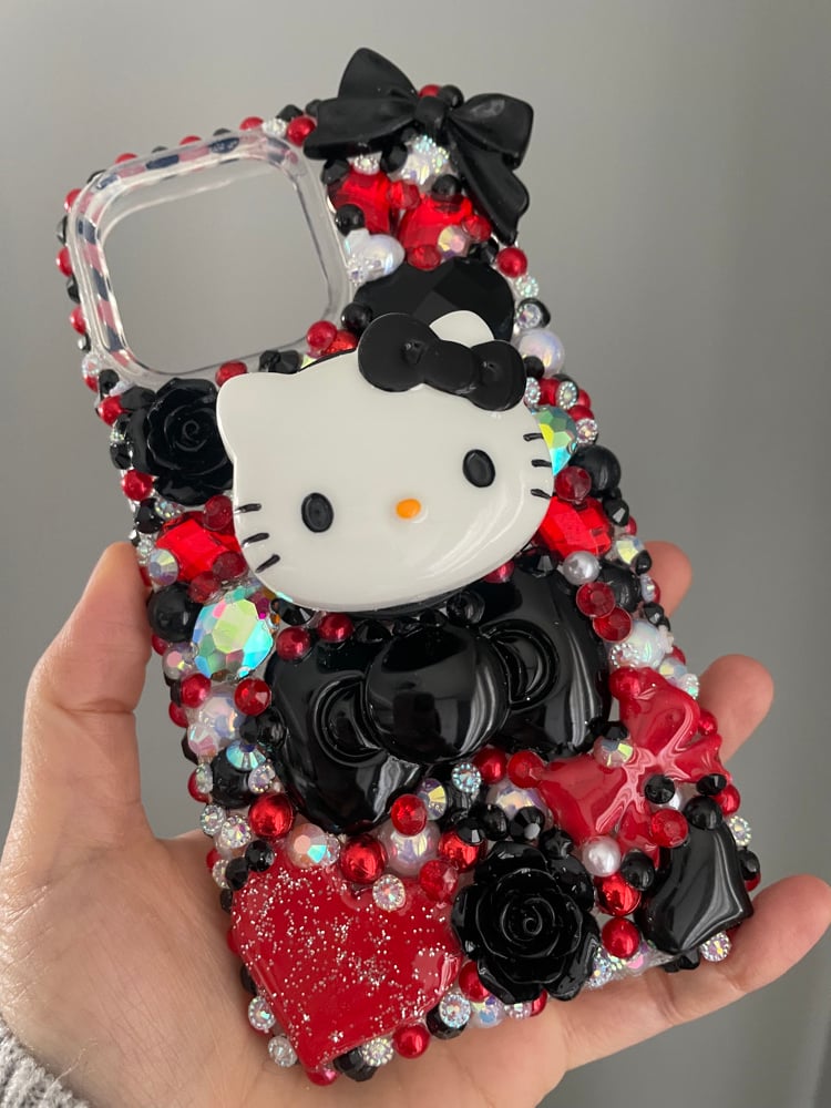bling kawaii kitty phonecase PM2
