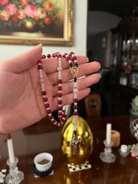 Image 1 of Rosario de la Virgencita (Rojo) - Hecho a mano ❤️