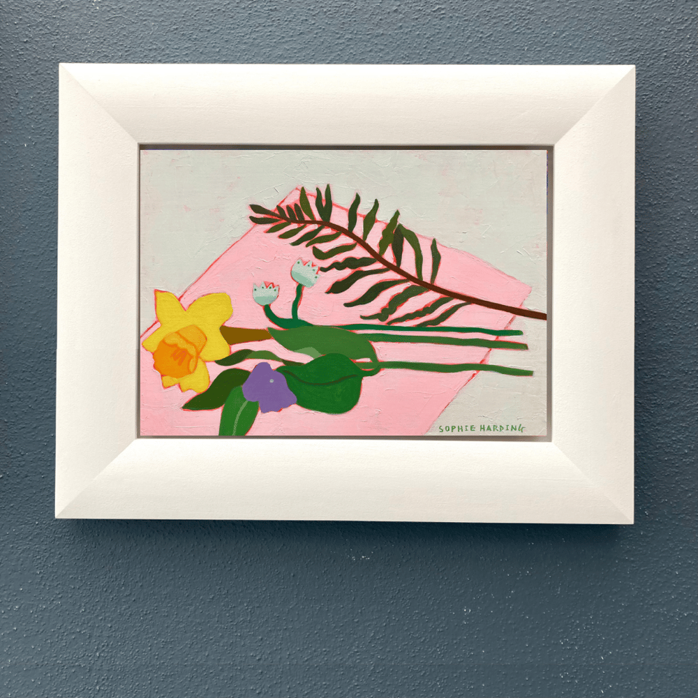 Image of Flat Lay Flowers
