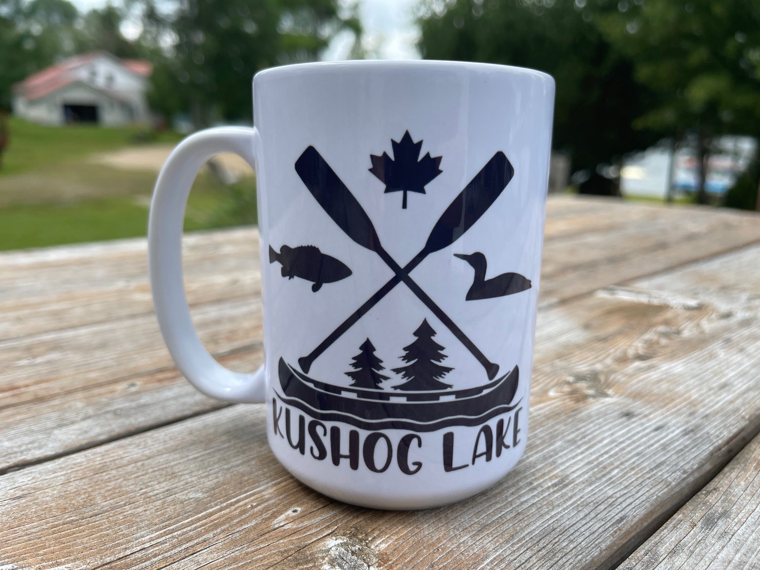 Image of Kushog Lake Coffee Mug