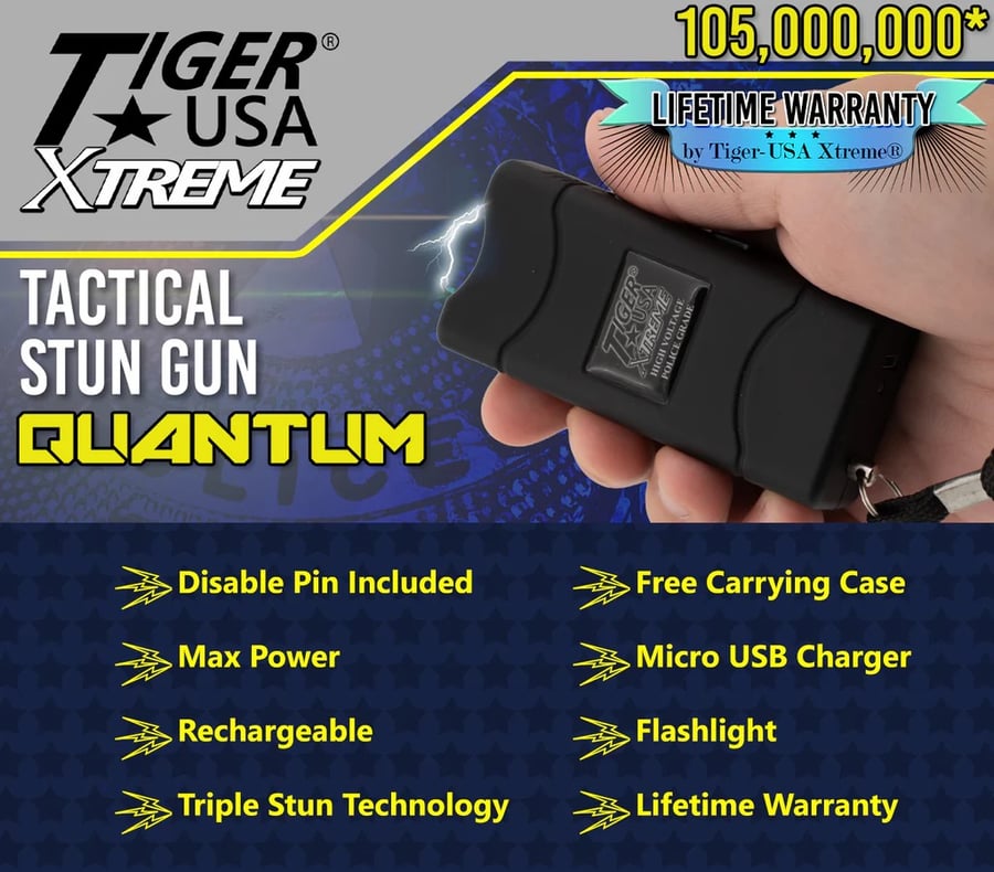 Image of Black Small Quantum  Stun Gun