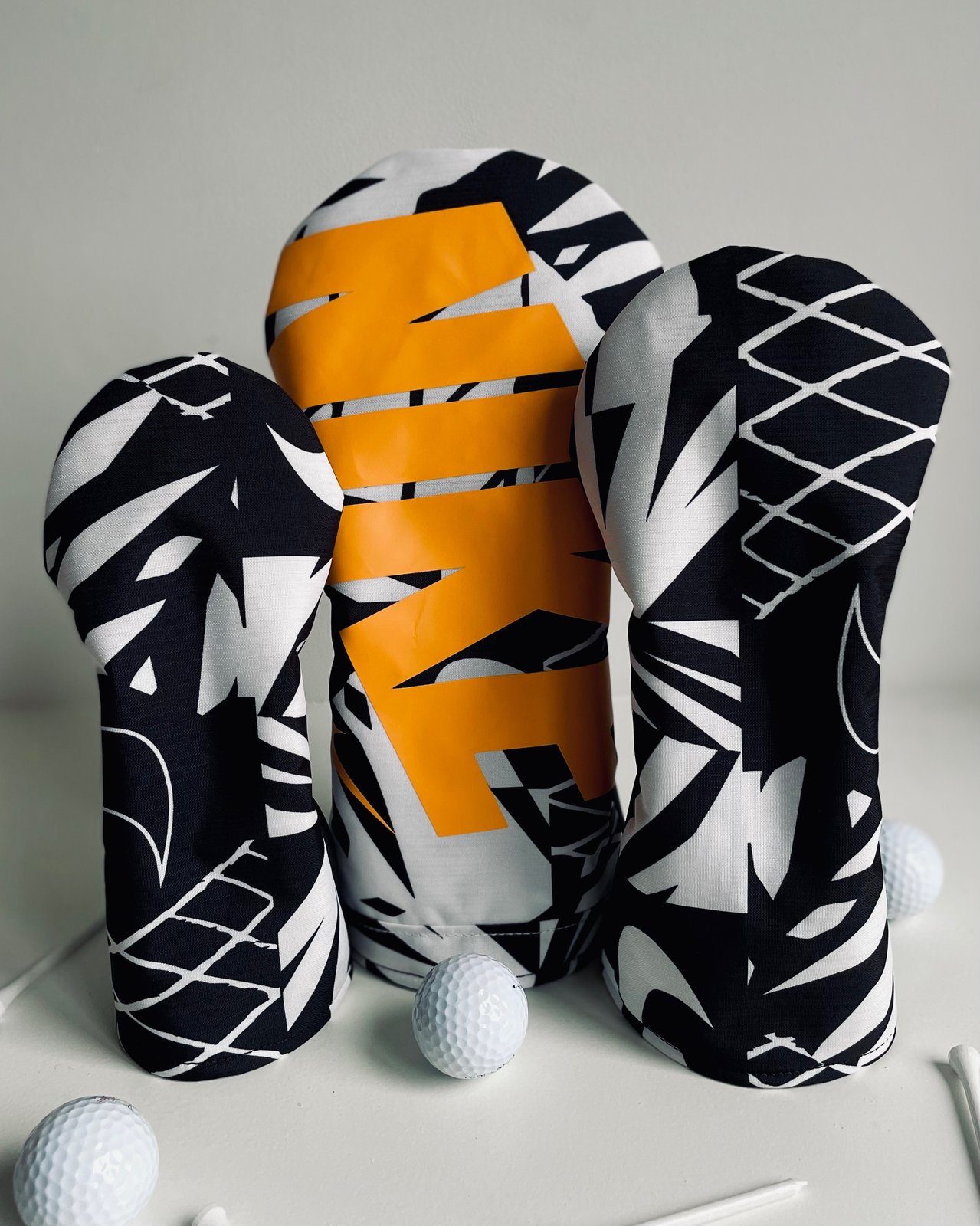 Nike golf headcover set - up-cycledアライメントスティックカバー