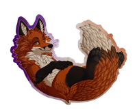 Feral fox stickers