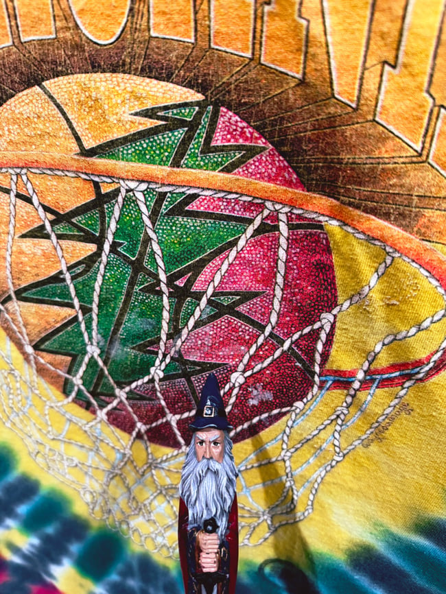 Grateful Dead 1996 Lithuania Basketball T-Shirt - Size XXL