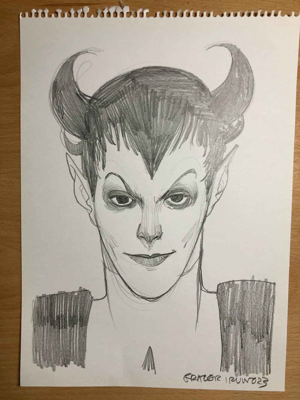 Image of Klarion sketch