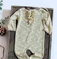 Image 2 of Newborn girls onesie - Amelie | golden