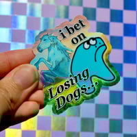 Image 1 of Cyan Sticker