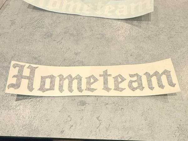 Image of Hometeam black straight 