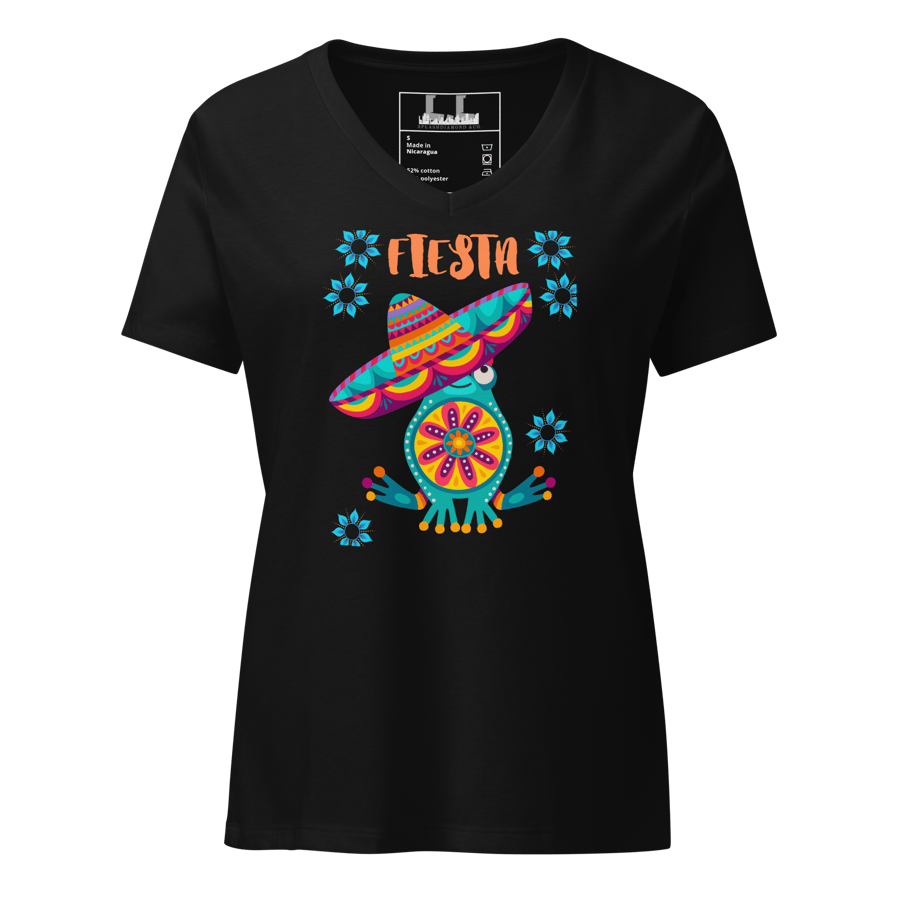 Image of Women’s Relaxed V-Neck T-shirt