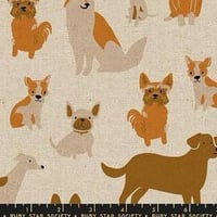 Dog Park Canvas natural