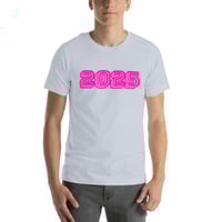 Image 1 of 2025 Pink Unisex T-shirt