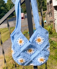 Baby Blue Daisy Bag