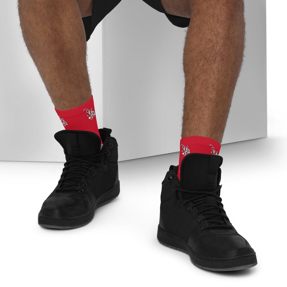 Image of YStress Exclusive Ankle socks (Red)