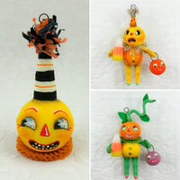 Image 2 of Wild Veggie Goblin With Candy Corn and Jack O' Lantern