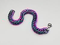 Image 3 of Half Persian 4-1 Chainmaille Bracelet