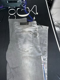 Image 2 of Amiri light Grey Jeans