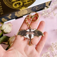 Image 2 of Fourth wing Keychain
