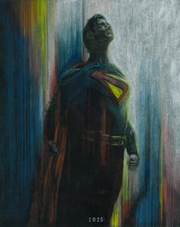 “Look up.” SUPERMAN Art Print