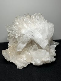 Image 9 of Clear Quartz Points Cluster Statement Piece | Brazil #2936