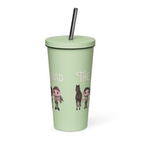Image 5 of The Animal Rescue Squad Insulated tumbler with a straw