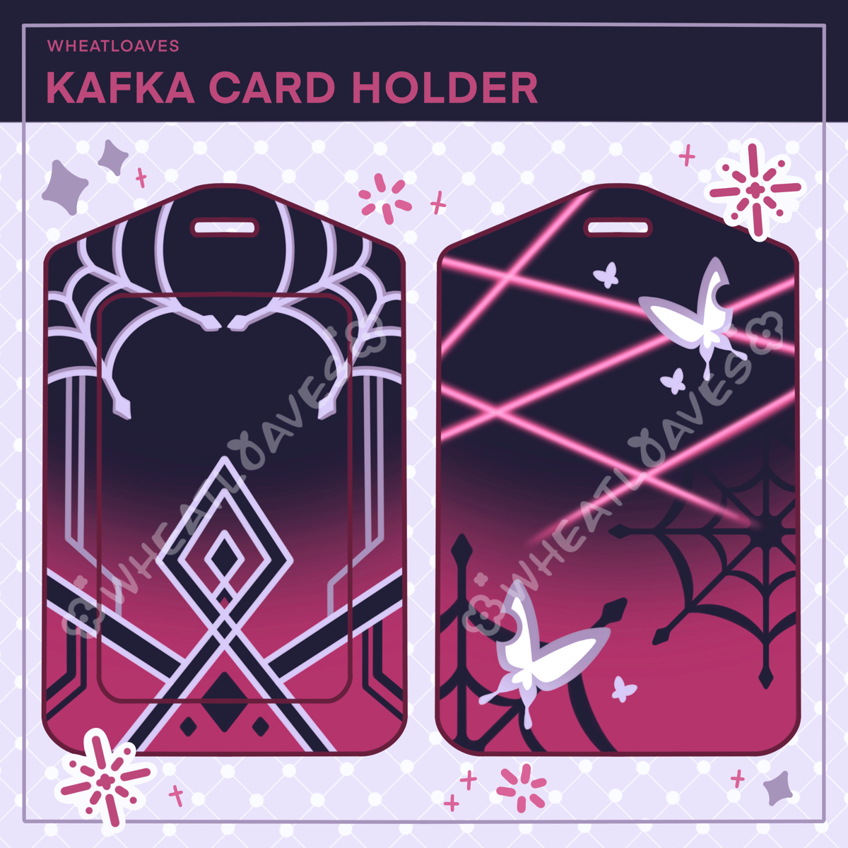 Honkai: Star Rail HuoHuo Cosplay Card Cover Hard Case Card Holder