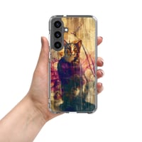 Image 5 of Beautiful Colorful Oil Painting Tabby Cat Inspired Clear Case for Samsung®