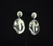 Image of Silver Hammered Clip-On Earrings 