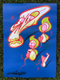 Image 1 of 42. 8. 8. 8. Original Art On Canvas