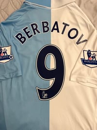 Image 1 of Tottenham Hotspur “BERBATOV 9” 125th Anniversary Shirt 2007/08 + PL patches (M)