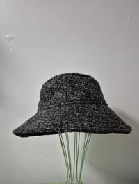 Image 1 of Kylie Jane bucket hat -textured grey wool