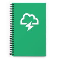 Image 1 of Viridian Skies Spiral Notebook