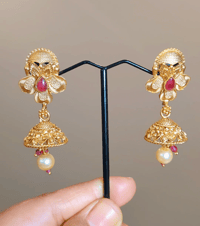 Image 7 of Bandana_Ranihar Style Radha-Krishna Temple Jewelry  