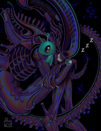 Image 1 of Alien Print