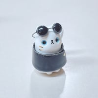 Image 5 of Gojo Cat Ceramic Figurine 3 (Discount Price Due To Imperfection) 