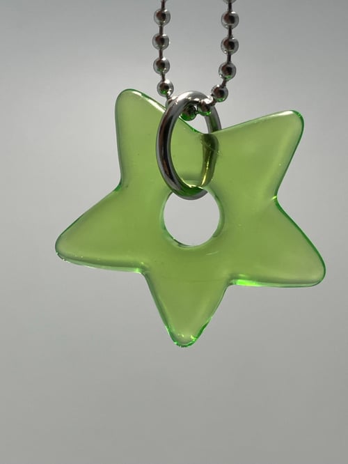 Image of like green star