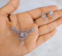 Image 3 of RWM_1110_Cute Regular Wear AD Mangalsutra