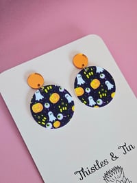 Image 4 of Printed Halloween Dangles - SKU 584