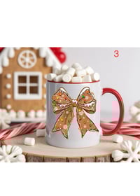 Image 3 of Holiday Bow Mug