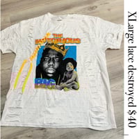 Xlarge notorious yellow lace destroyed
