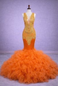 Image 1 of Citric Elegance Prom Dress