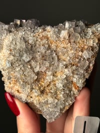 Image 2 of FAIRY HOLES POCKET CUBIC FLUORITE -LADY ANNABELLA MINE UK- I