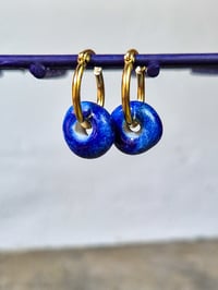 Image 3 of Donut Hoop earrings