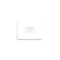 Image of egghead - print