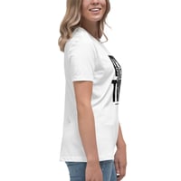 Image 4 of IT'S THAT TIME - Women's White Relaxed Tee