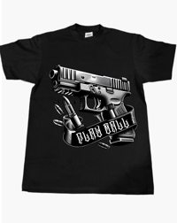 Play ball black tshirt